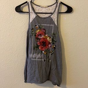 super cute grey tank from hollister / S